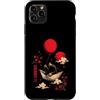 Cyberpunk Visual Kei J-Rock Ramen Japan Custodia per iPhone 11 Pro Max Anime Japan Samurai Tattoo K-Pop Y2K Manga Geisha Kawaii