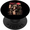 Cyberpunk Visual Kei J-Rock Ramen Japan Anime Japan Samurai Tattoo K-Pop Y2K Manga Geisha Kawaii PopSockets PopGrip Adesivo