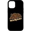 Newfoundland Puppy Cuddles Dog Lovers Custodia per iPhone 12/12 Pro Costruito per abbracci non affrettati Terranova Dog