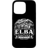Desert Merch Elba Italy Shop Custodia per iPhone 15 Pro Max Stampa xilografica Elba Toscana Italia
