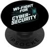 Network Engineering Designs Ingegnere di rete divertente sicurezza informatica WiFi PopSockets PopGrip Adesivo