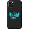 Cursed Italian Brainrot Gamer Secret Tee Custodia per iPhone 11 Pro Secret Lucky Block - Meme dello slang di gioco italiano di Brainrot Cyan
