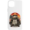 Steam Locomotive Train Railroad Big Boy Custodia per iPhone 14 Plus Big Boy 4014 - Locomotiva a vapore vintage con treno