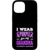 Alzheimer's Awareness Purple Ribbon Appa Custodia per iPhone 15 Indosso il viola per la consapevolezza dell'Alzheimer di mia nonna