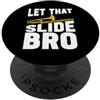 Trombone Designs for Trombonist Let That Slide Bro Marching Band Suonatori di trombone Trombone PopSockets PopGrip Adesivo