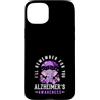 Alzheimer's Awareness Purple Ribbon Appa Custodia per iPhone 15 Plus I'll Remember For You Elephant Alzheimer Support