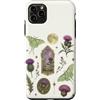 Cottage Bloom Atelier Custodia per iPhone 11 Pro Max Luna Falena e Cardo Cottage Gotico Luna Natura