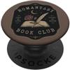 Bookworm Reading Fantasy Romance Book Lettore del Romantasy Book Club Fantasy Romance PopSockets PopGrip Adesivo