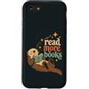 Read More Books Custodia per iPhone SE (2020) / 7/8 Lontra carina Leggi di più Libri Lettura amante dei libri