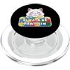 autism Acknowledgement Cute Smile Cat gattino dice sempre essere pawtism autismo positivo PopSockets PopGrip per MagSafe