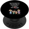 Motivational Quote T-shirt Catholic Sain I giovani devono sapere che sono amati San Giovanni Bosco Camicia PopSockets PopGrip Adesivo