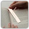 Handmade Segnalibro personalizzato in rame inciso Amanti del libro personalizzati Accessorio per l'anniversario di lettura