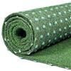 Carpeto Rugs Carpeto Erba Sintetica Balcone 100x500cm 6mm Verde Salvia Facile da Pulire