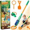 GBKDQQ Rivelatore di metallo per bambini, rilevatore di metallo, portatile, per bambini, con indicatore sonoro, metal detector per bambini, regolabile da 60 a 80 cm, per esplorazione all'aperto