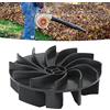 SustVita Parti di aspirapolvere di Sostituzione, Ventola Dela girante Vac Black ABS Absflower 125 0494 Easy Installazione Lunga Durata per soffiatore Elettrico