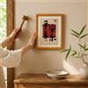 Cornice portafoto in legno da tavolo con calligrafia, stile cinese, Per la casa