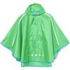 Playshoes Poncho antipioggia pieghevole, Giacca antipioggia impermeabile Unisex - Bambini e ragazzi, verde, M