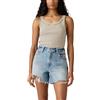 Levi's Essential Ribbed Tank T-Shirt Donna (Pacco da 1)
