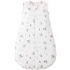 Duomiaomiao Sacco nanna Baby per l'intero anno 2.5Tog, 100% cotone Sacco nanna per bebè invernale, neonato femmina, Sacco caldo per bambini neonati(Fiore/85)