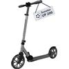 HUDORA Scooter Up 200 - Monopattino silenzioso in alluminio fino a 100 kg - Monopattino regolabile in altezza e pieghevole - Kick-Scooter per bambini/ragazzi e adulti