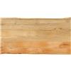 vidaXL Piano Tavolo 110x60x2,5 cm Bordi Vivi in Legno Massello Mango