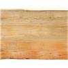 vidaXL Piano per Tavolo 90x60x2,5cm Bordi Vivi in Legno Massello Mango