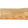 vidaXL Piano Tavolo 140x60x2,5 cm Bordi Vivi in Legno Massello Mango