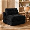 Fabulcozy Divano Letto Pieghevole 4 in 1 - Poltrona, Poltrona Convertibile, Divano Letto 1 Posto, Ideale per Piccolo Spazio, Soggiorno o Camera da Letto