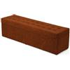Velora Home&Living VELORA H&L Cassapanca Contenitore 45 x 160 cm Marrone - Grande Panca Imbottita in Tessuto con Vano Portaoggetti, Portata fino a 300 kg, per Camera da Letto e Soggiorno