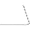Ridder 159500 - Barra angolare Universale in Alluminio lucidato, Ø 21 mm