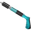 SolGlo Pistola sparachiodi for rivetti manuale Silenziamento della parete del soffitto Spara sparachiodi Fissaggio a parete for la casa Dispositivo di scanalatura del filo di ancoraggio Rivetto Falegname (C