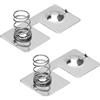 Qrity 10 Pezzi AA Batteria Contatti a Molla 24x10mm Negativa a Positivo
