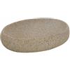 vidaXL Lavabo da Appoggio Sabbia Ovale 59x40x15 cm Ceramica