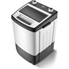 Generic Lavatrice 6,5 kg 2 in 1 per la pulizia della biancheria con centrifuga, funzione antibatterica UV luce blu per una cura efficace del bucato