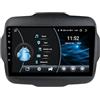 hizpo Android 13 autoradio 9 pollici touch screen 8 core 4 GB + 64 GB per Jeep Renegade 2016-2022 WiFi & Bluetooth GPS