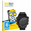 brotect Pellicola Vetro per Garmin Descent Mk3i | (43 mm) 6 Pezzi Chiara Protezione Schermo Made in Germany Durezza 9H Anti-Graffio Glass Screen Protector