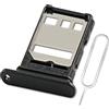 ExtKry Porta SIM per Honor Magic5 Lite Vassoio SIM,Nero | Qualità originale slot SIM porta scheda slot scheda SIM vassoio porta per scheda SIM con pin espulsione.