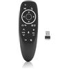 Agatige Telecomando Air Mouse, Telecomando Vocale Intelligente, Giroscopio Mouse Wireless 2.4G Apprendimento IR per G10S Pro TV Box PC Laptop