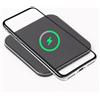 Zuiquity Caricatore Wireless Veloce da 50 W, Caricabatterie Wireless con Rilevamento di Oggetti Estranei, Spia di Stato a LED, Protezione di Ricarica Multipla(Color:nero)