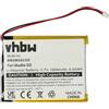 vhbw batteria compatibile con Cowon iAudio D2 4GB, D2 8GB, D2 2GB, D2 16GB MP3 music player lettore musicale (1800mAh, 3,7V, Li-Poly)