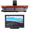 Misayaee Telecamera per la retromarcia integrato nella terza luce freno per veicolo + MONITOR 4.3 POLLICI A COLORI PER TELECAMERA DI per Fiat Doblo 263 Opel Combo EV (2010-2019)
