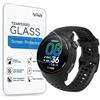 Frgnie Pellicola protettiva compatibile con orologio sportivo COROS PACE Pro (3 pezzi) HD, antigraffio, pellicola protettiva in vetro temperato