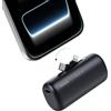 iWALK Caricabatterie portatile da 5500 mAh, power bank a ricarica rapida da 20 W con connettori USB-C e Lightning integrati, mini batteria plug-in per iPhone 17/16/15/14/13/12, telefoni Android e