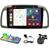 iSpchen 9 Pollici Android 13 Autoradio portatile con Carplay Android Auto per NISSAN MICRA 3 K12 2002-2009 Touchscreen Autoradio Navi GPS Bluetooth FM/RDS Radio WiFi Telecamera Posteriore 2G+32G