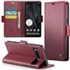 Rerzoiro Cover per Google Pixel 8 Pro Custodia Portafoglio [Blocco RFID] Premium Pelle PU Wallet Case Flip Libro con Porta Carte Slot Supporto Flip Case per Google Pixel 8 Pro, Rosso