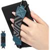 MoKo Cinturino di Sicurezza per 6-8 Kindle eReaders, Lago Blu