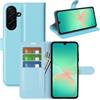 BOCTECH Cover a Libro in Pelle per Samsung Galaxy A27 5G, Blu