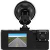 Generico Dash Cam Auto DVR WiFi Universale Full HD con 3 Telecamere Full HD