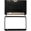LUNOZST Parti del Portatile per Acer Aspire 3 A315-42 A315-42G A315-54 A315-54K A315-56 N19C1 Cover Posteriore LCD/Cornice Anteriore(Black A B Shell)