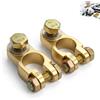 JRILUO Morsetti Batteria Auto 12V 24V Connettori Poli Terminali Universali in Metallo con Bulloni per Cavi 35-50 mm²